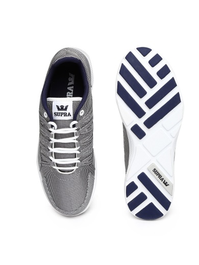 メンズ オーウェン スニーカー スープラ ブラック ホワイト