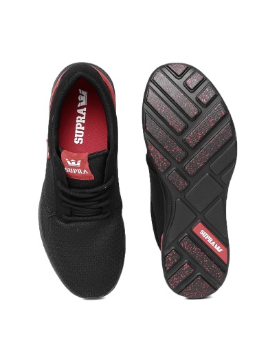 メンズハンマーランスニーカースープラブラック