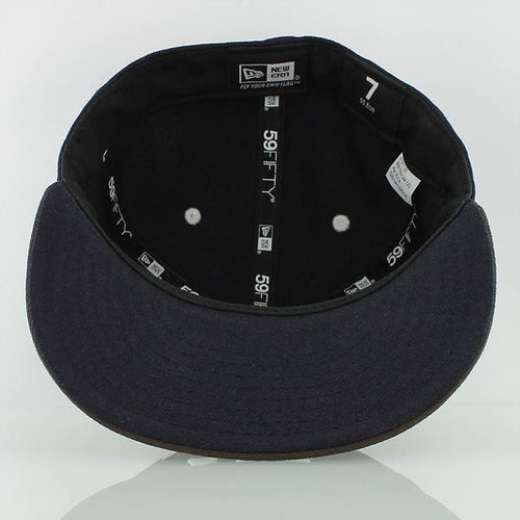 スープラ アバブ ニュー エラ ネイビー ブラウン