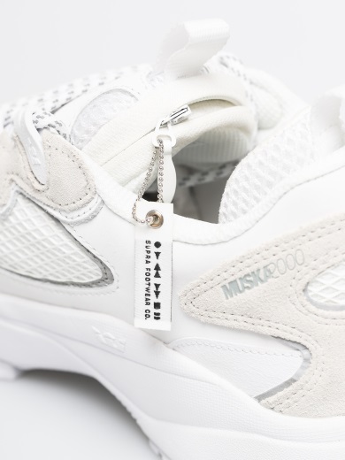 スープラ ムスカ 2000 シューズ ホワイト