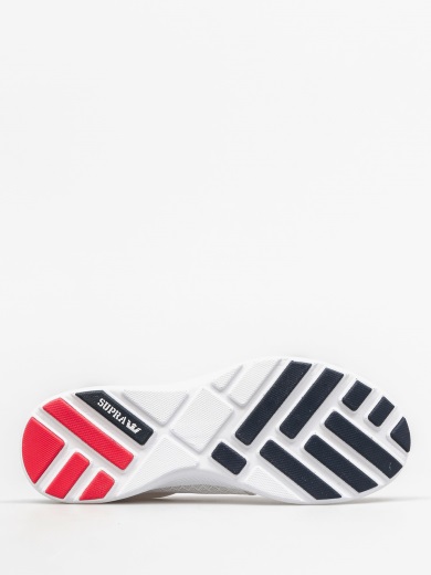 スープラ シューズ ハンマーラン ホワイト/レッド ホワイト