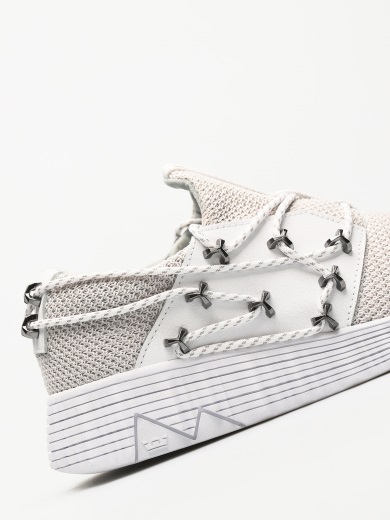 スープラ シューズ マリ クール グレー ホワイト