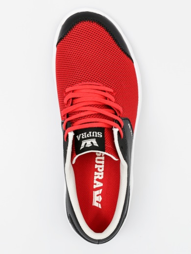 スープラ シューズ ノイズ レッド/ブラック ホワイト