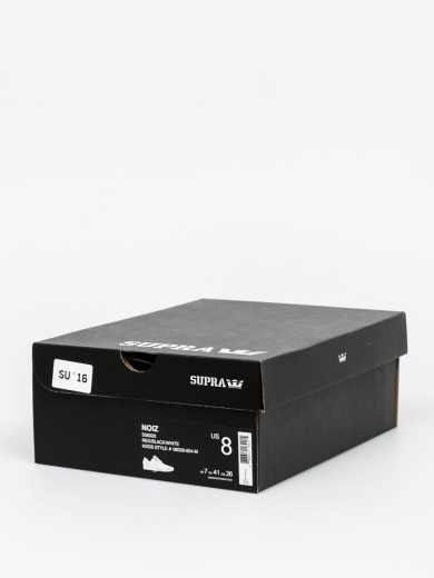 スープラ シューズ ノイズ レッド/ブラック ホワイト