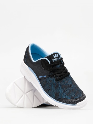 スープラ シューズ ノイズ Wmn ブラック オイルスリック